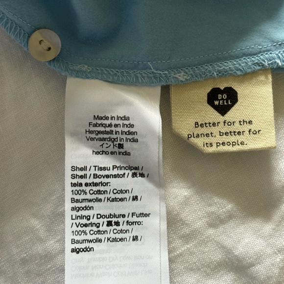 Madewell Light Blue Midi Dress - Picture 10 of 11